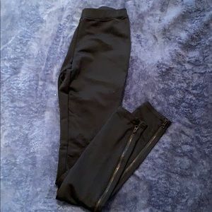 Guess zip up leggings